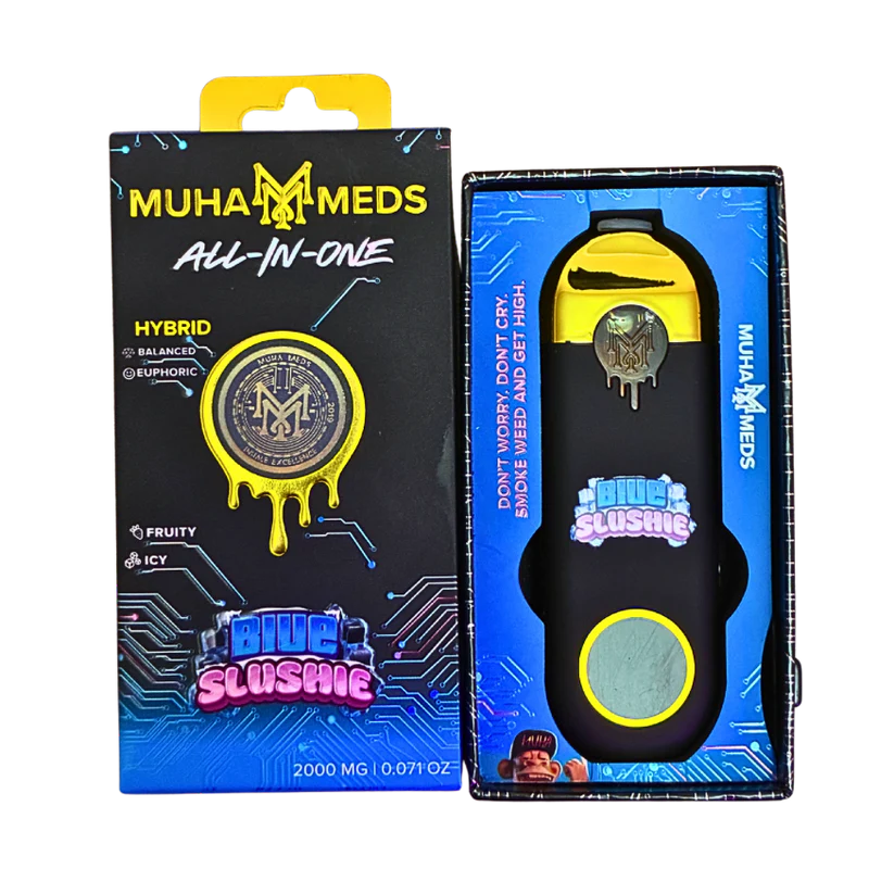 MUHA MEDS “BLUE SLUSHIE” 2G DISPOSABLE MUHA MEDS “BLUE SLUSHIE” 2G DISPOSABLE