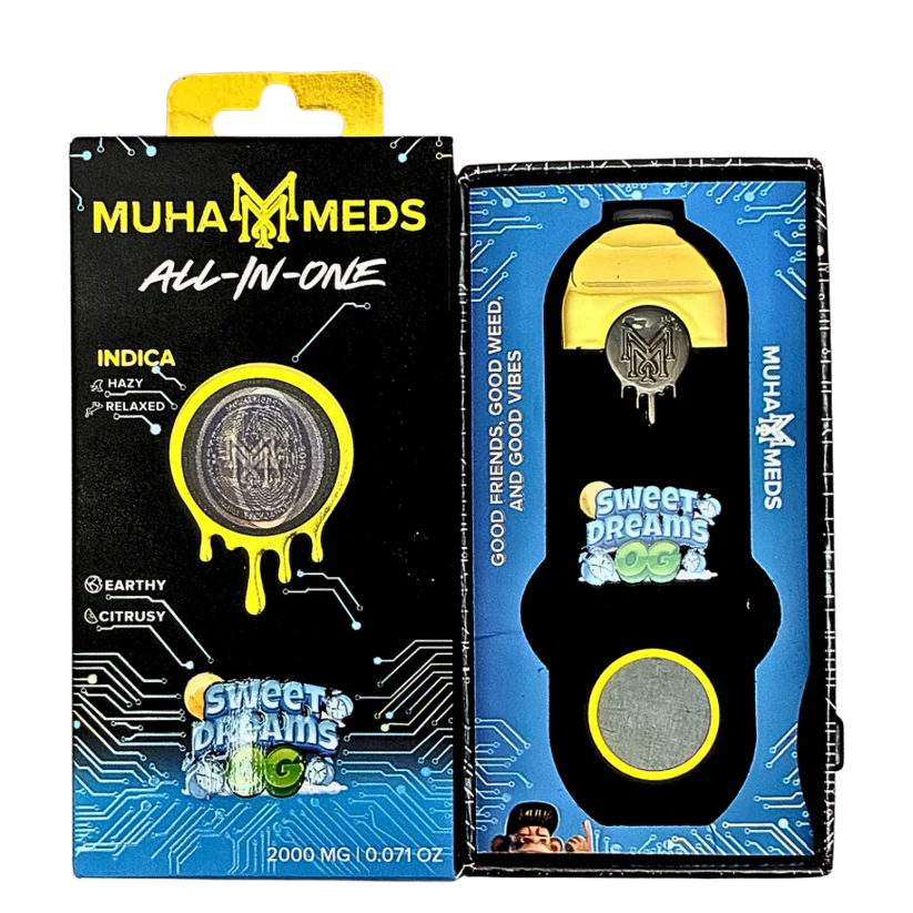 12 MUHA MEDS 2G DISPOSABLE “SWEET DREAMS OG”