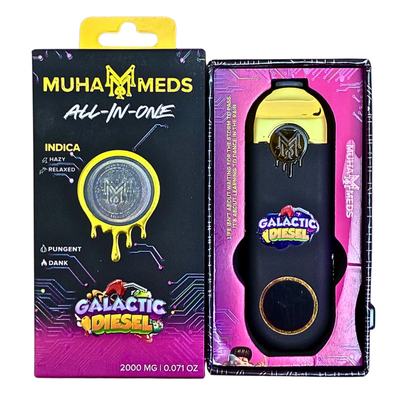 MUHA MEDS “GALACTIC DIESEL” 2G DISPOSABLE MUHA MEDS “GALACTIC DIESEL” 2G DISPOSABLE